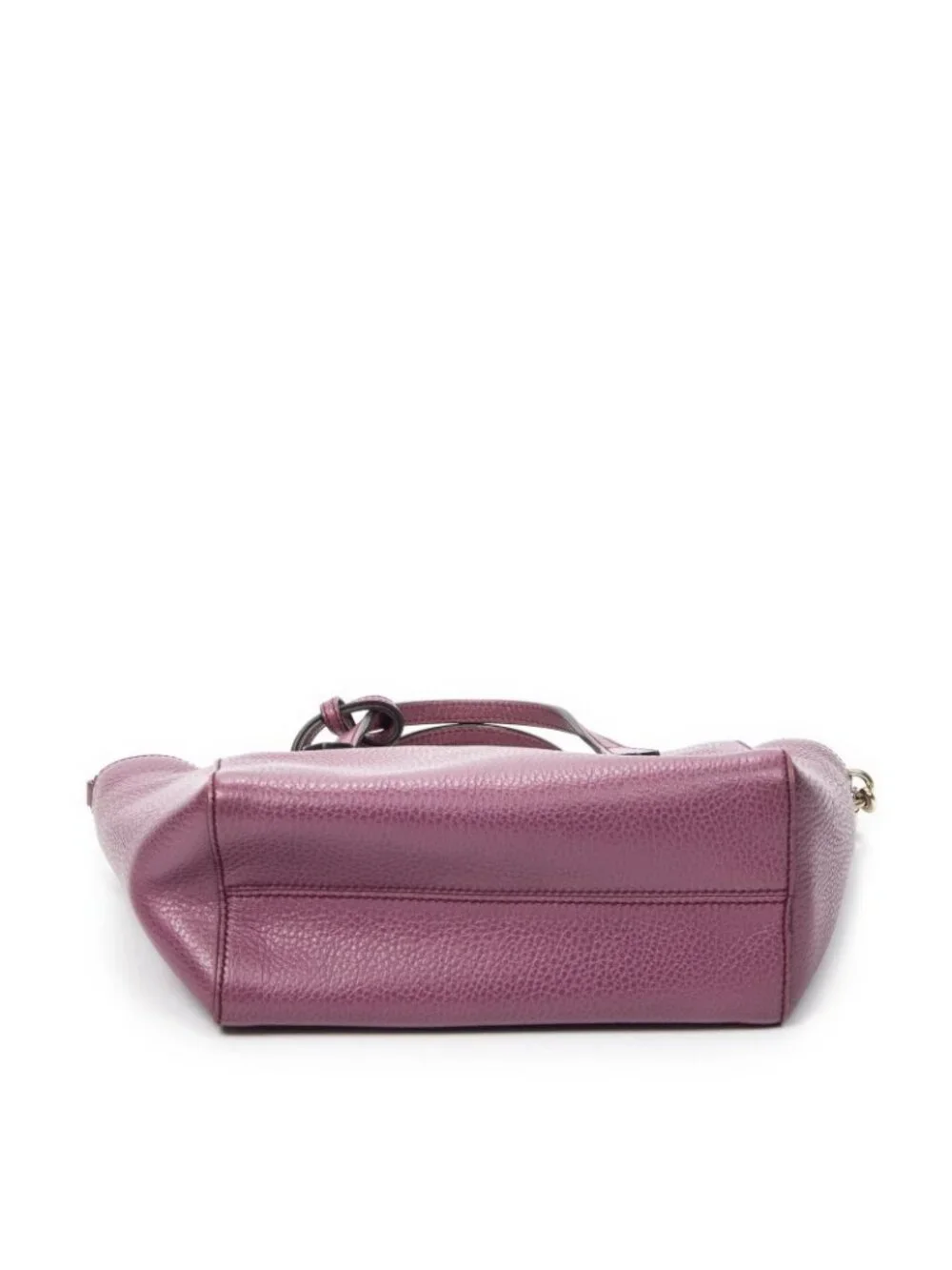 Gucci Mini Swing Tote Pink Grain Calf Skin Leather